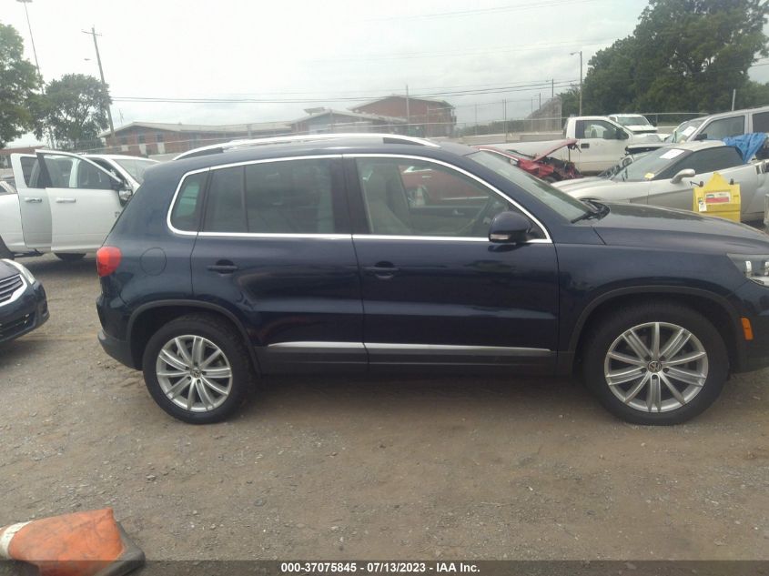 2014 VOLKSWAGEN TIGUAN SEL - WVGAV3AX5EW535179