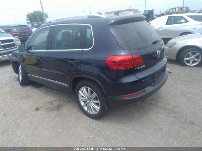 2014 VOLKSWAGEN TIGUAN SEL - WVGAV3AX5EW535179