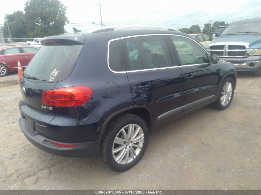 2014 VOLKSWAGEN TIGUAN SEL - WVGAV3AX5EW535179