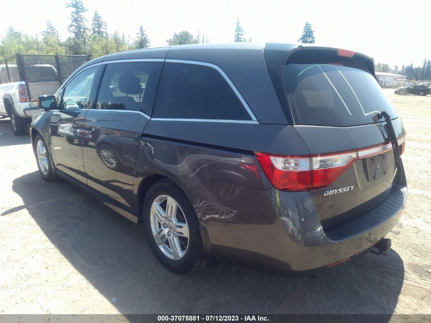2013 HONDA ODYSSEY TOURING - 5FNRL5H91DB050217
