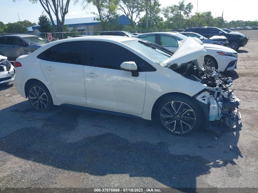 2022 TOYOTA COROLLA SE/NIGHT SHADE - JTDS4MCE0N3504548