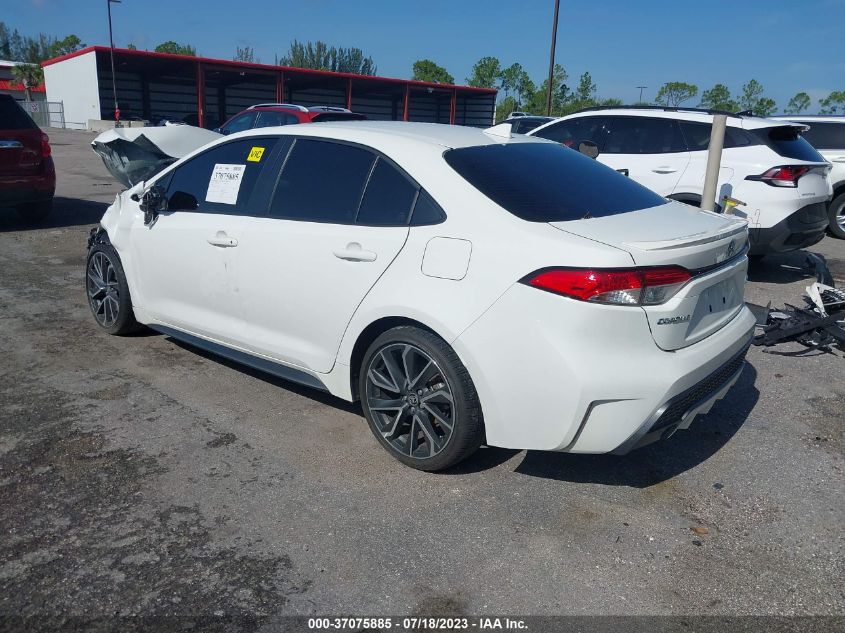2022 TOYOTA COROLLA SE/NIGHT SHADE - JTDS4MCE0N3504548