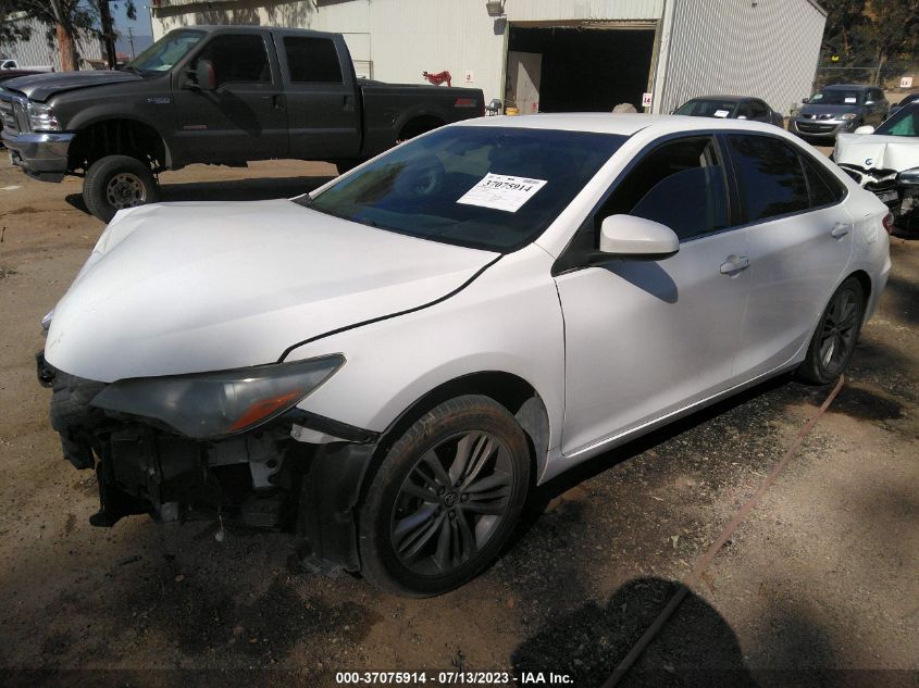 2016 TOYOTA CAMRY XLE/SE/LE/XSE - 4T1BF1FK4GU179373