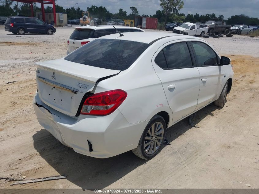 2018 MITSUBISHI MIRAGE G4 SE - ML32F4FJ4JHF03599