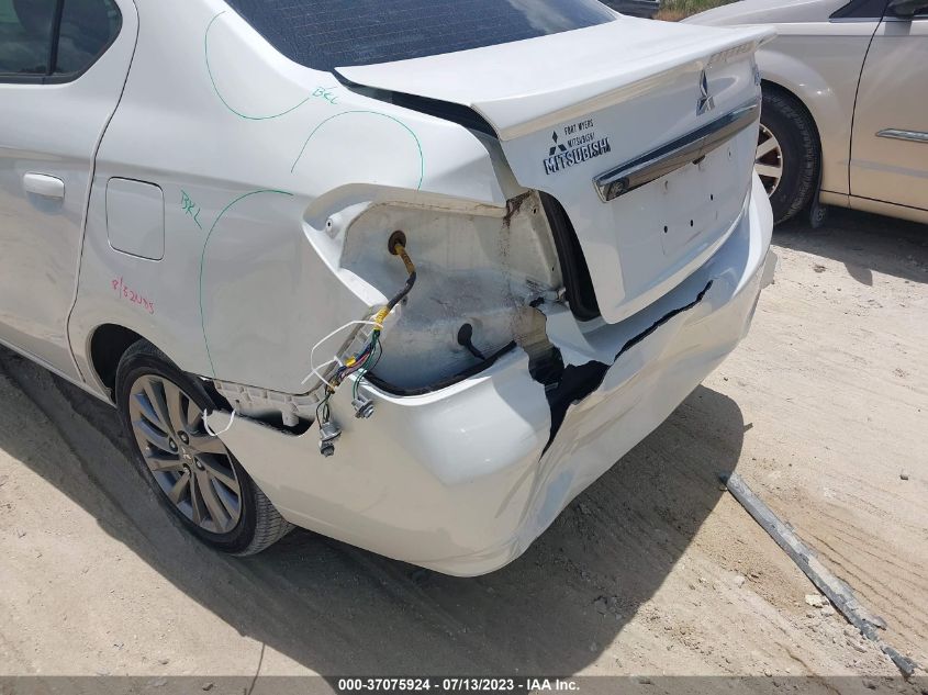 2018 MITSUBISHI MIRAGE G4 SE - ML32F4FJ4JHF03599