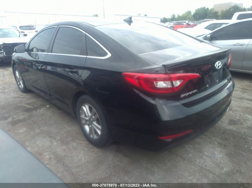 2016 HYUNDAI SONATA 2.4L SE - 5NPE24AF9GH383329