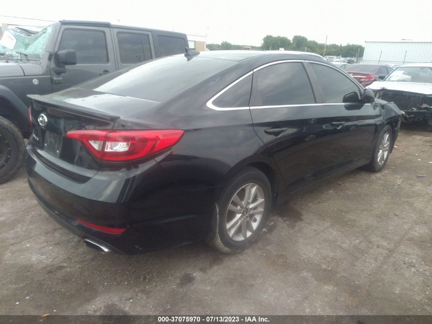 2016 HYUNDAI SONATA 2.4L SE - 5NPE24AF9GH383329