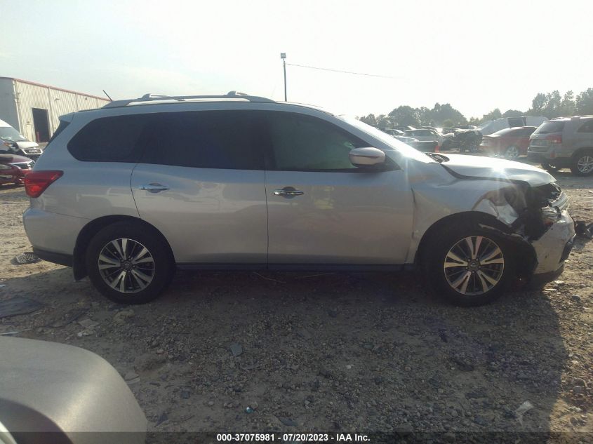 2017 NISSAN PATHFINDER SV - 5N1DR2MN1HC636179