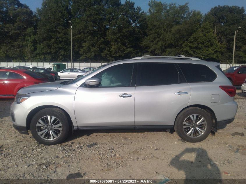 2017 NISSAN PATHFINDER SV - 5N1DR2MN1HC636179