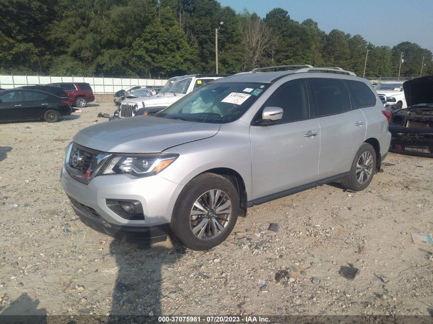 2017 NISSAN PATHFINDER SV - 5N1DR2MN1HC636179