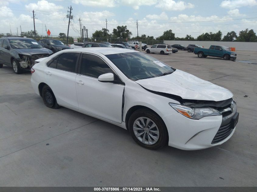 2016 TOYOTA CAMRY LE - 4T4BF1FK0GR547277