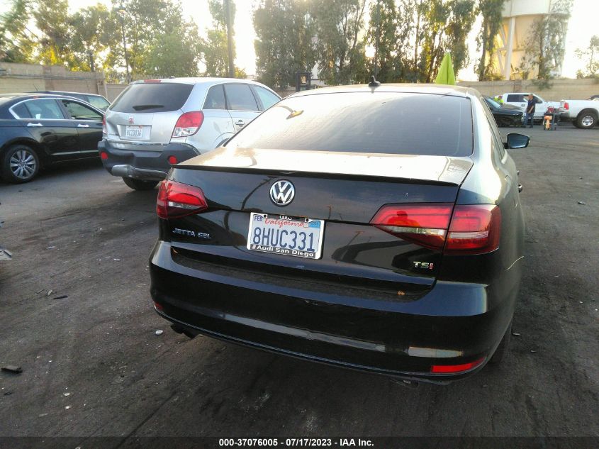 2016 VOLKSWAGEN JETTA SEDAN 1.8T SEL - 3VWL17AJ5GM275670