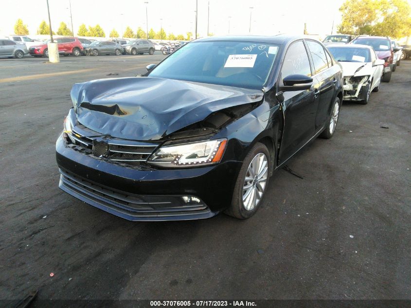 2016 VOLKSWAGEN JETTA SEDAN 1.8T SEL - 3VWL17AJ5GM275670