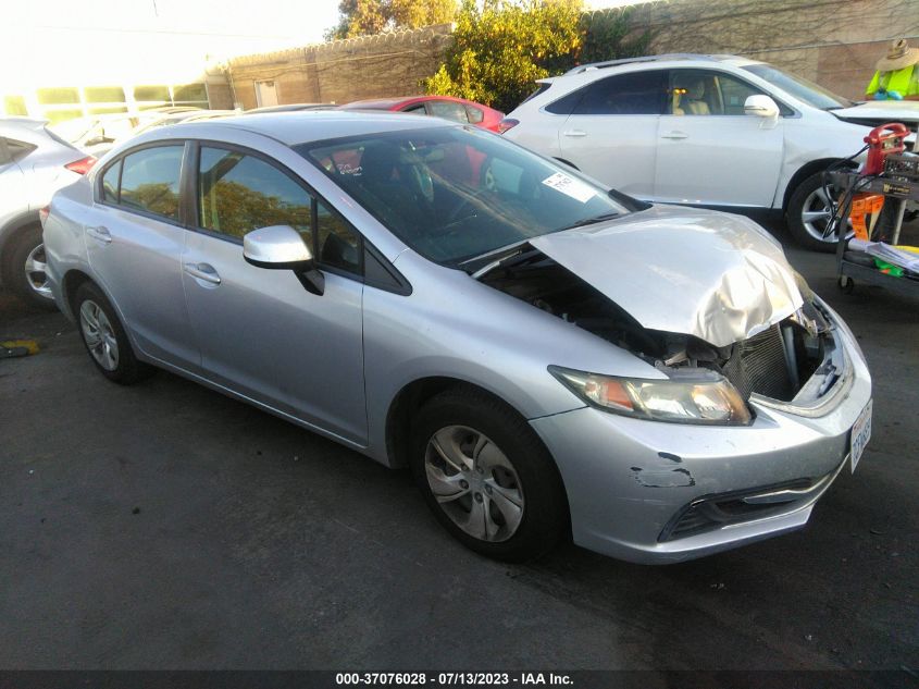2013 HONDA CIVIC SDN LX - 19XFB2F59DE273888