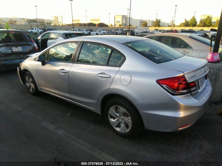 2013 HONDA CIVIC SDN LX - 19XFB2F59DE273888