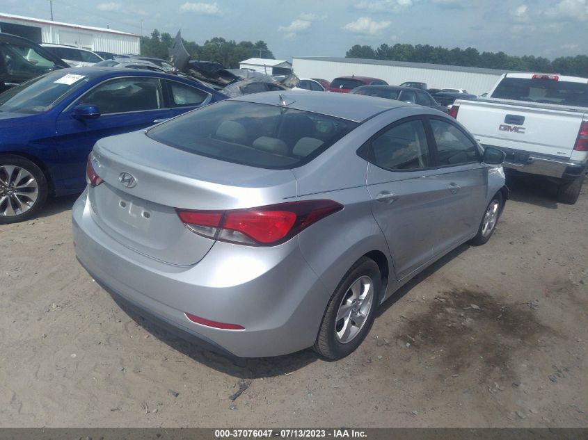 2014 HYUNDAI ELANTRA SE - 5NPDH4AE4EH503522