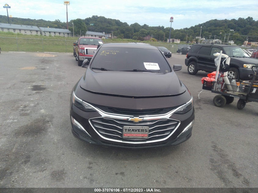 VIN 1G1ZC5ST1MF054972 2021 CHEVROLET MALIBU LS