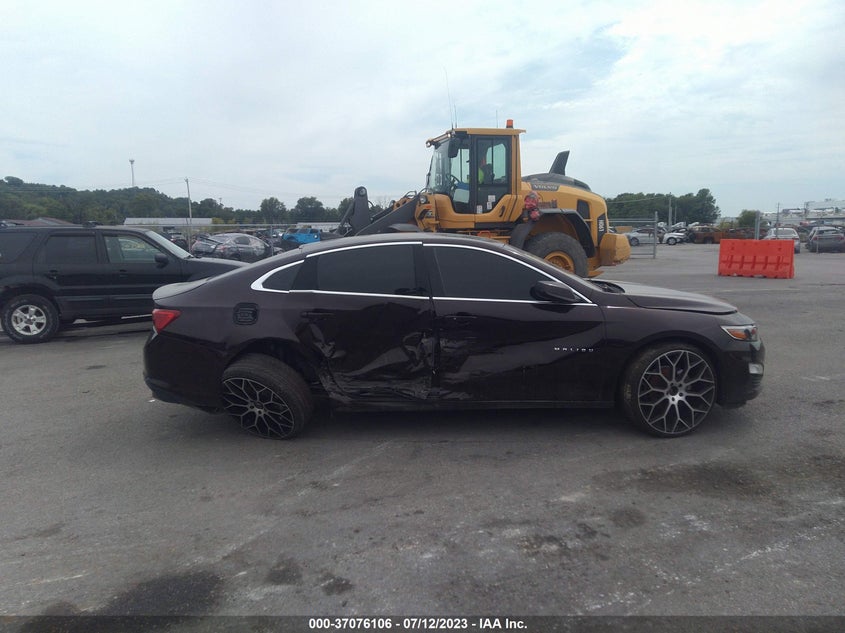 VIN 1G1ZC5ST1MF054972 2021 CHEVROLET MALIBU LS