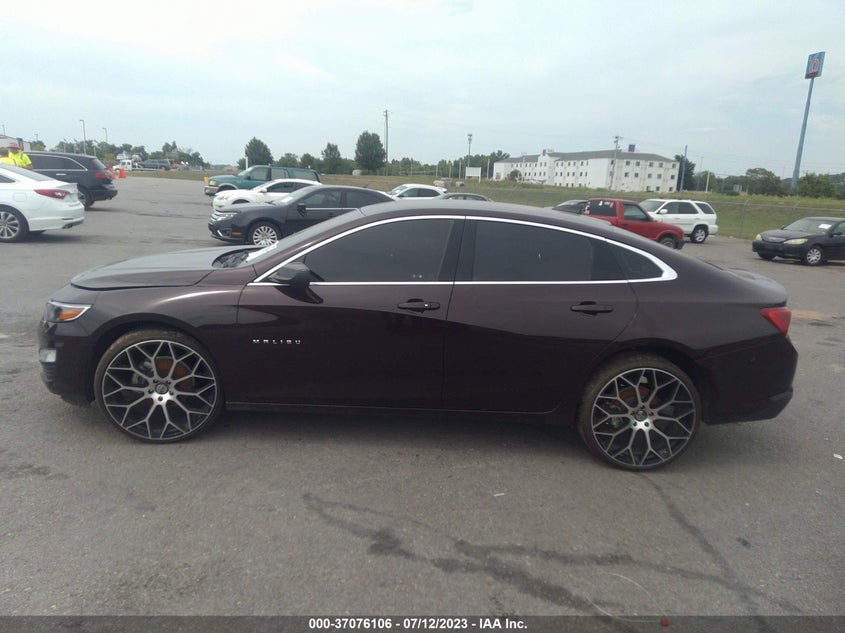 VIN 1G1ZC5ST1MF054972 2021 CHEVROLET MALIBU LS