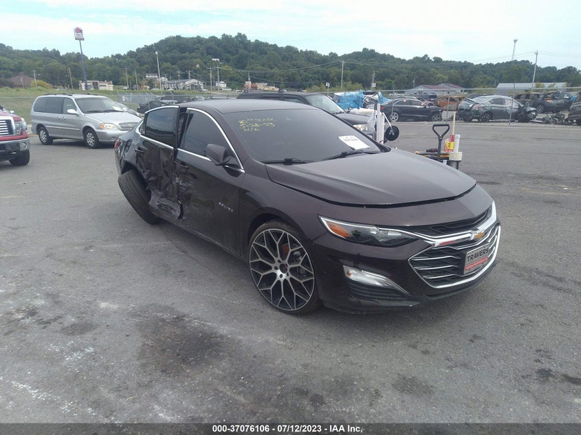 VIN 1G1ZC5ST1MF054972 2021 CHEVROLET MALIBU LS