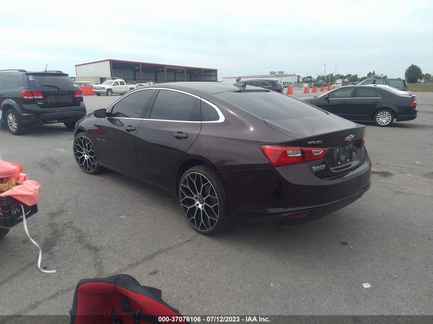 VIN 1G1ZC5ST1MF054972 2021 CHEVROLET MALIBU LS