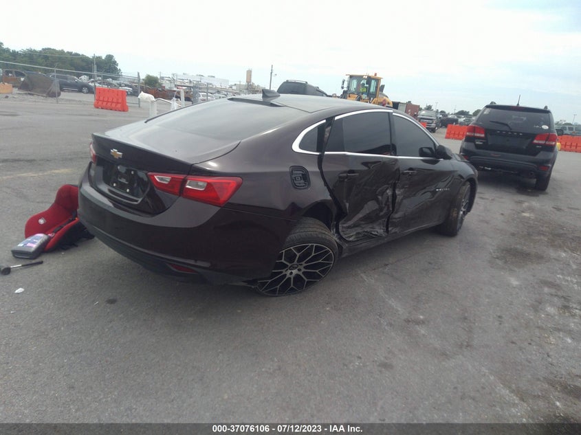 VIN 1G1ZC5ST1MF054972 2021 CHEVROLET MALIBU LS