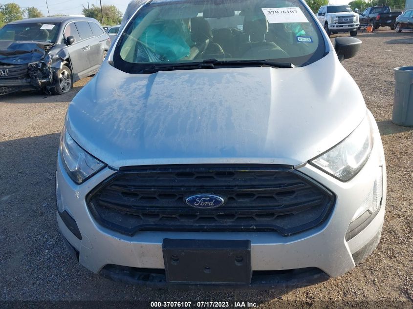 2021 FORD ECOSPORT S - MAJ6S3FL6MC456232
