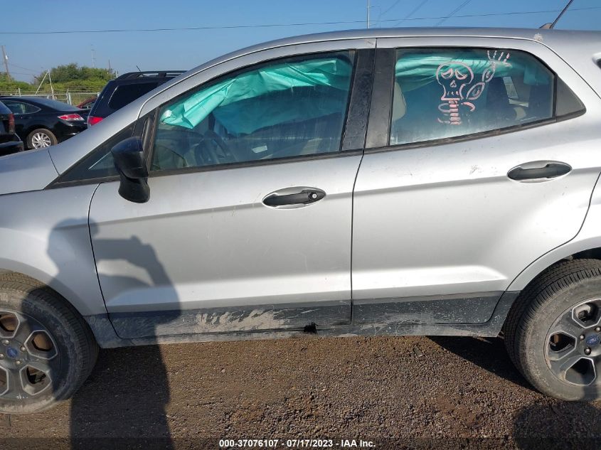 2021 FORD ECOSPORT S - MAJ6S3FL6MC456232