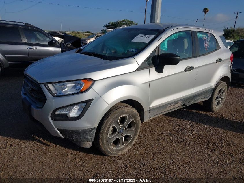 2021 FORD ECOSPORT S - MAJ6S3FL6MC456232