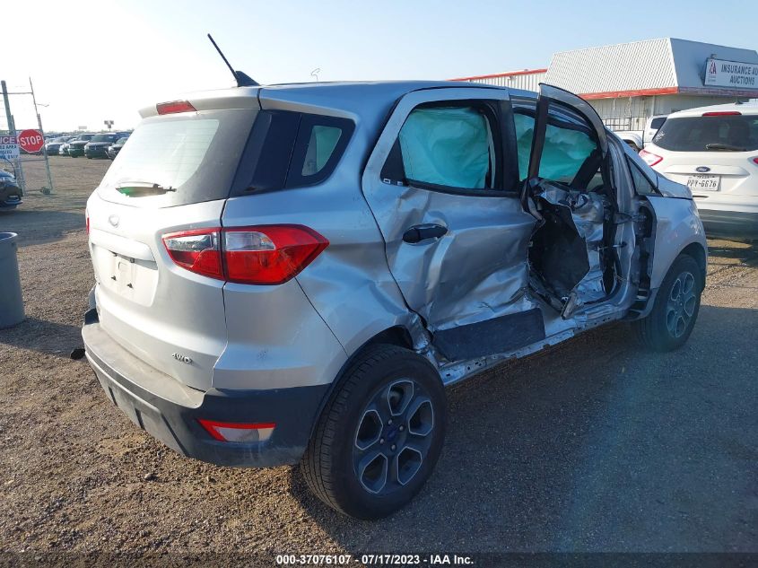 2021 FORD ECOSPORT S - MAJ6S3FL6MC456232