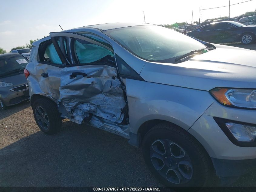 2021 FORD ECOSPORT S - MAJ6S3FL6MC456232