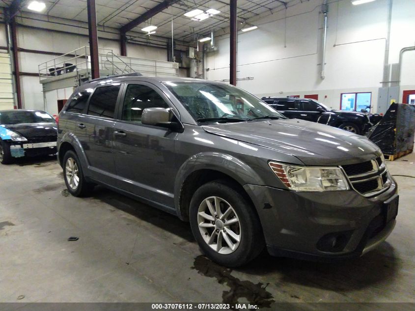 2013 DODGE JOURNEY SXT - 3C4PDCBG8DT645891