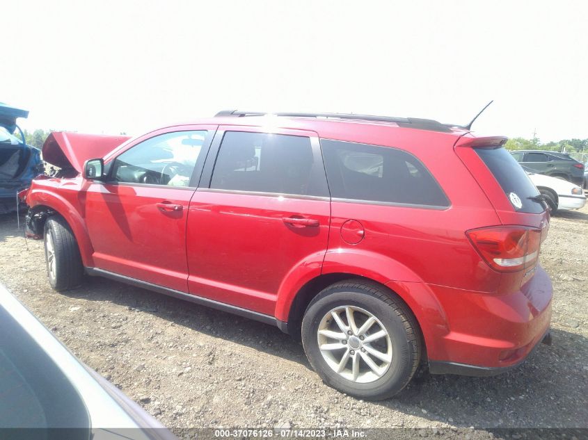 2013 DODGE JOURNEY SXT - 3C4PDCBG0DT653208