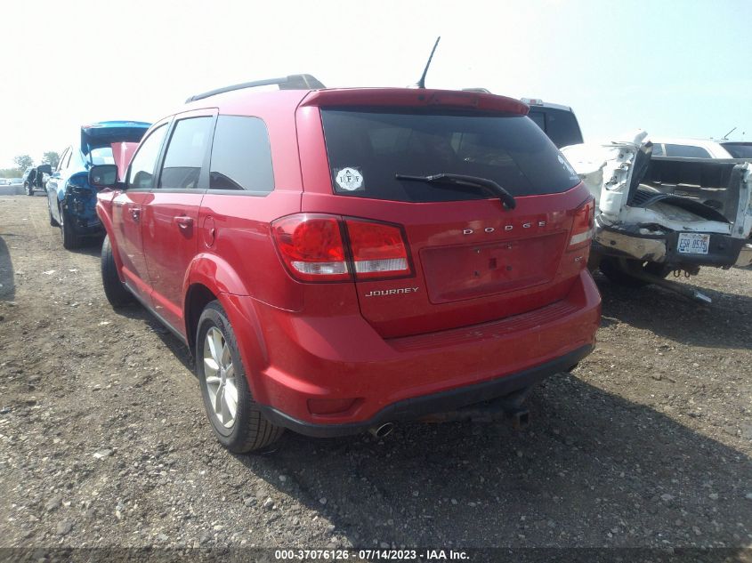 2013 DODGE JOURNEY SXT - 3C4PDCBG0DT653208