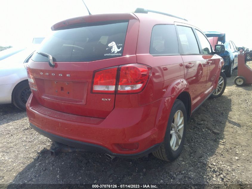 2013 DODGE JOURNEY SXT - 3C4PDCBG0DT653208