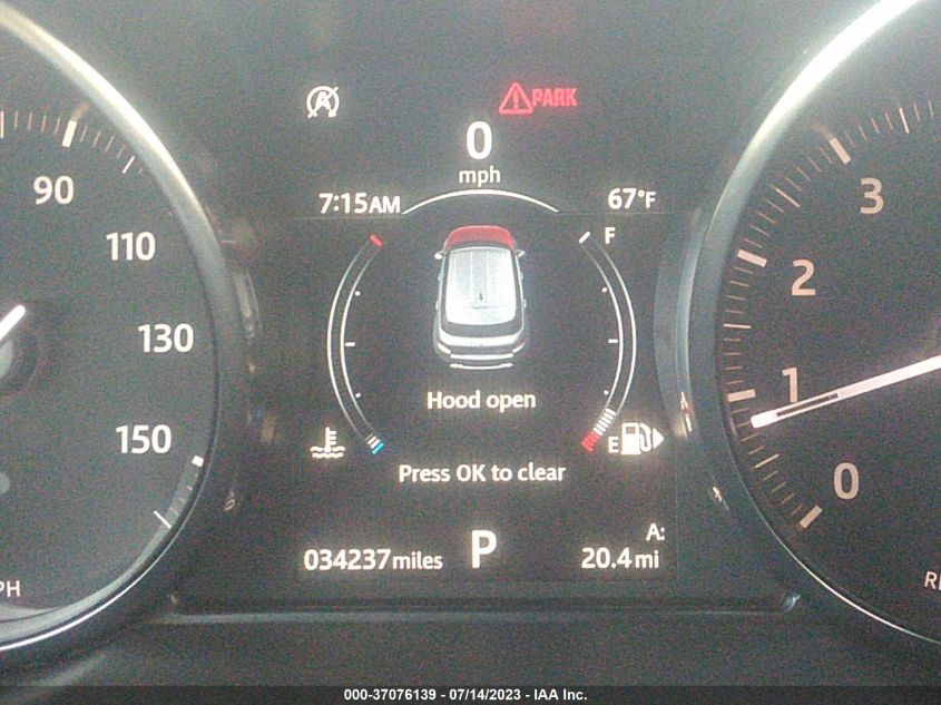 2019 LAND ROVER RANGE ROVER EVOQUE SE/SE PREMIUM - SALVP2RX1KH346875
