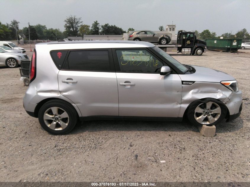 2017 KIA SOUL BASE - KNDJN2A22H7440595