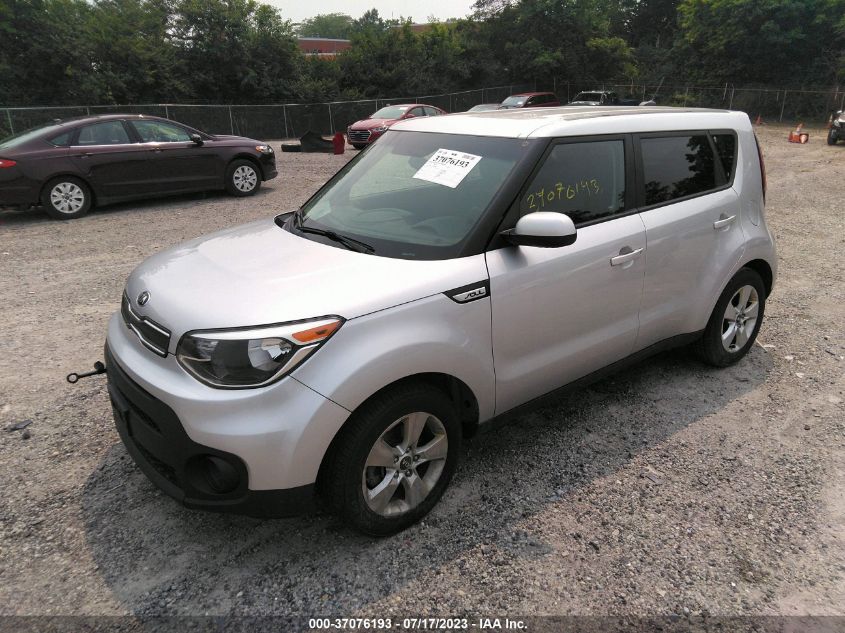 2017 KIA SOUL BASE - KNDJN2A22H7440595