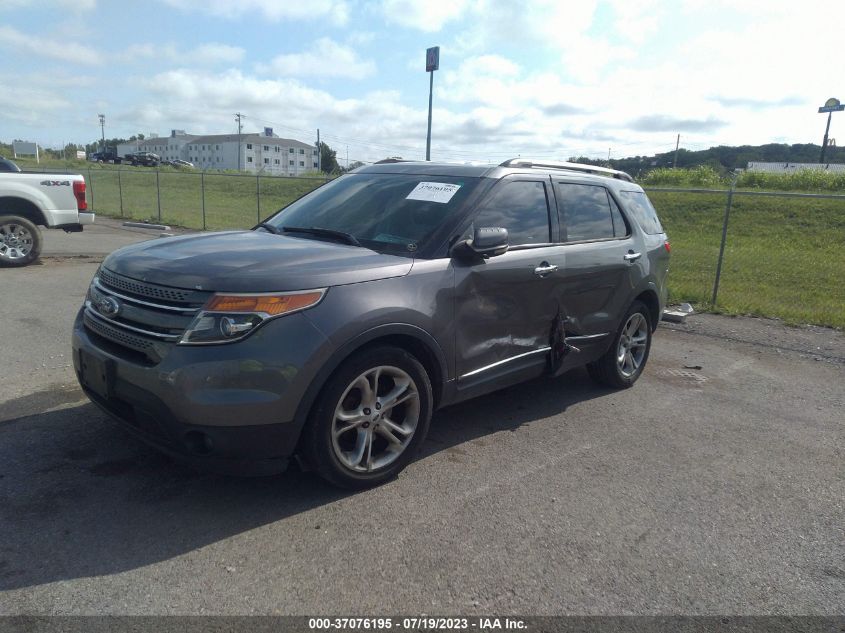 2013 FORD EXPLORER LIMITED - 1FM5K7F83DGA03537