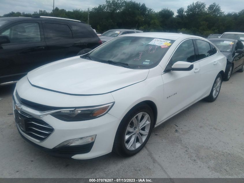 2021 CHEVROLET MALIBU LT - 1G1ZD5ST0MF075101