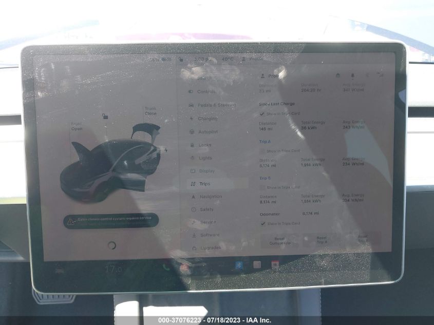 2023 TESLA MODEL 3 - 5YJ3E1EA8PF429369