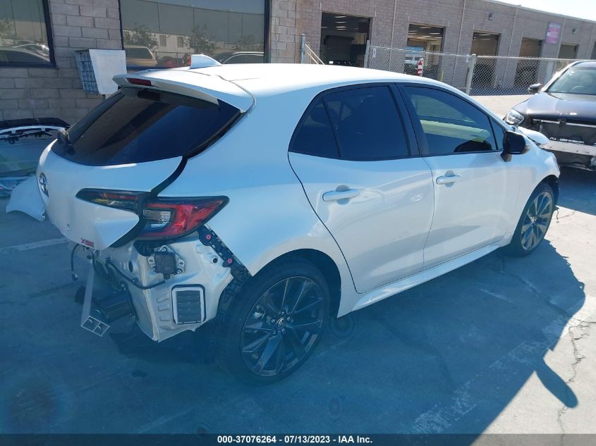 2023 TOYOTA COROLLA HATCHBACK XSE JTNC4MBE2P3206149