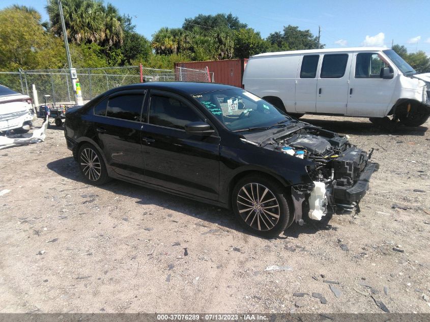 2016 VOLKSWAGEN JETTA SEDAN 1.8T SPORT - 3VWB17AJ6GM412711