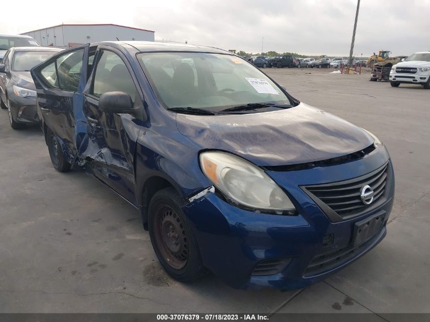 2014 NISSAN VERSA S - 3N1CN7AP4EL858524