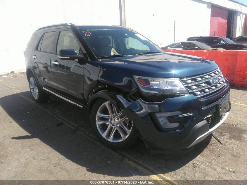 2016 FORD EXPLORER LIMITED - 1FM5K8F82GGD29792