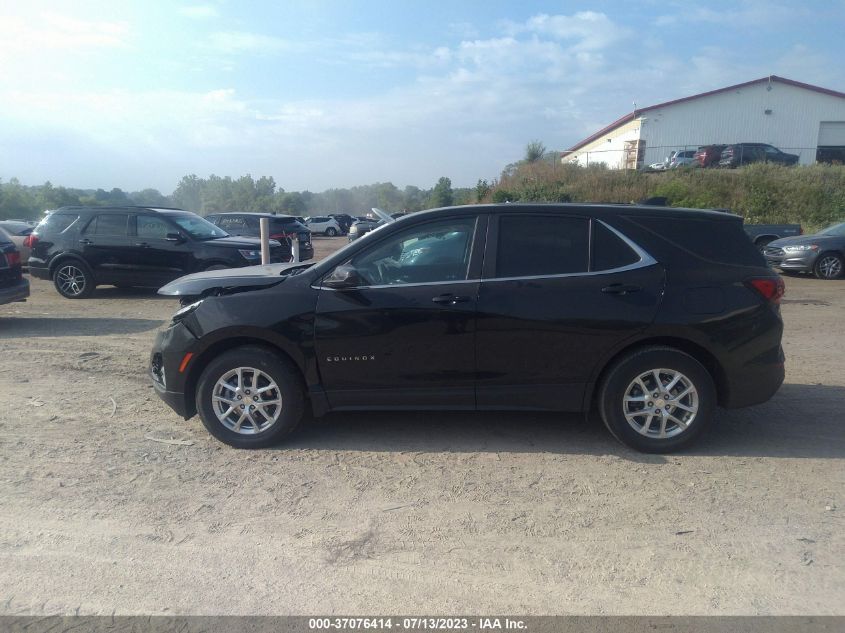 2022 CHEVROLET EQUINOX LT - 3GNAXUEV8NL281784