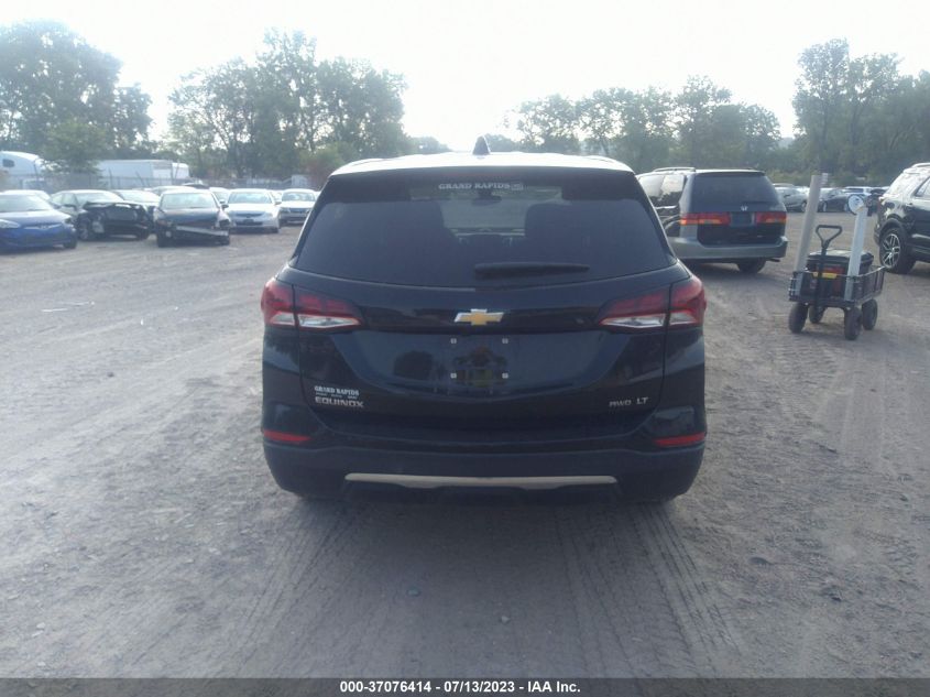 2022 CHEVROLET EQUINOX LT - 3GNAXUEV8NL281784