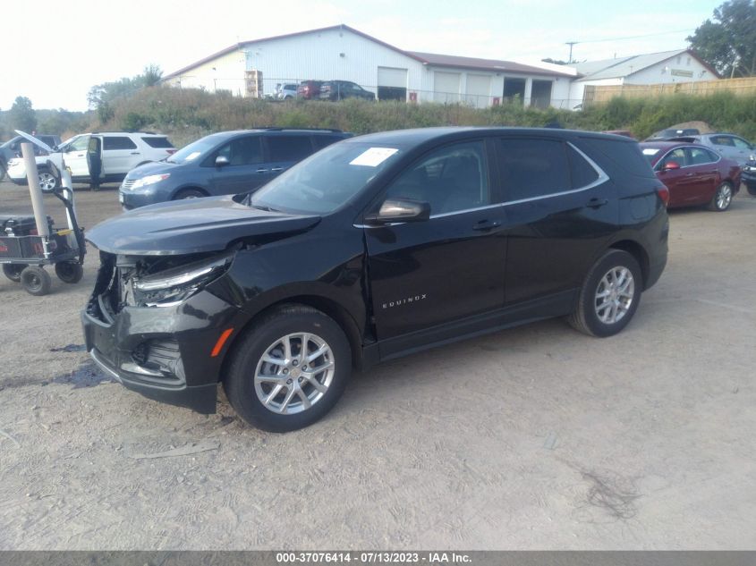 2022 CHEVROLET EQUINOX LT - 3GNAXUEV8NL281784