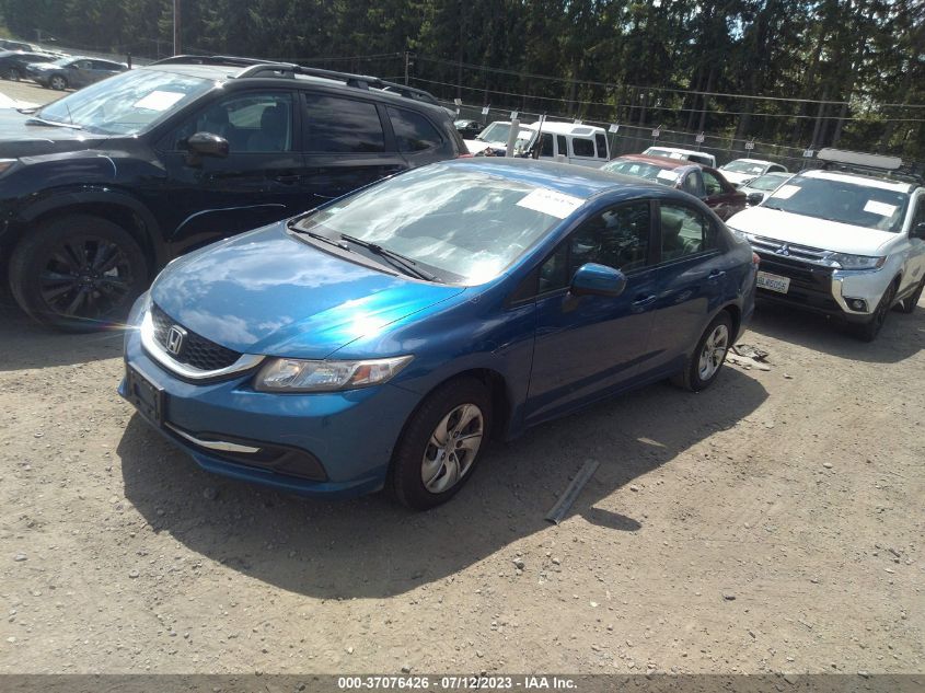 2014 HONDA CIVIC SEDAN LX - 19XFB2F53EE214790