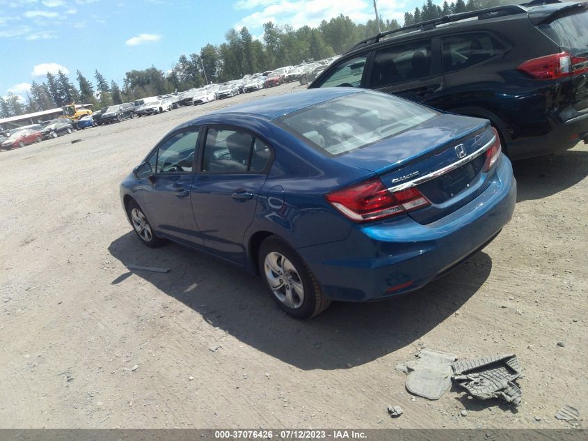 2014 HONDA CIVIC SEDAN LX - 19XFB2F53EE214790